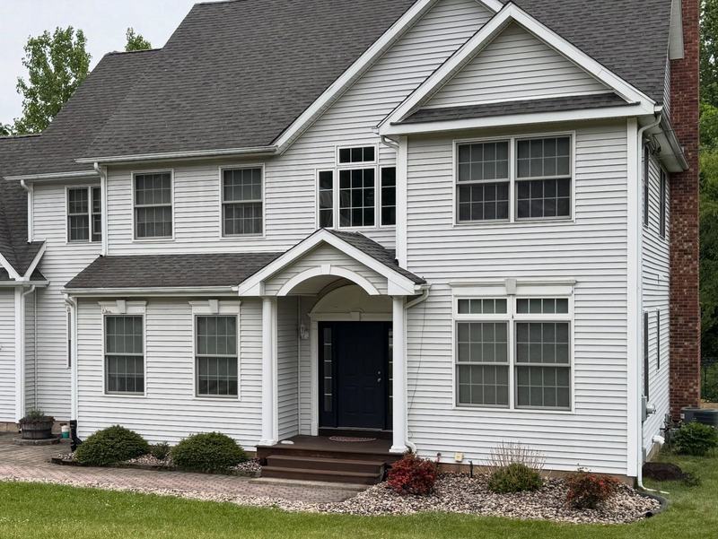 Fresh beds and shaped shrubs