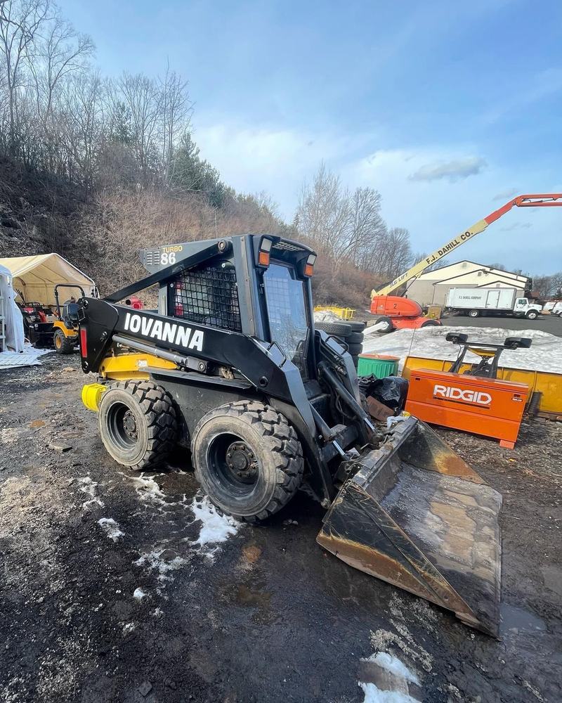 Skid steer for grading and site work