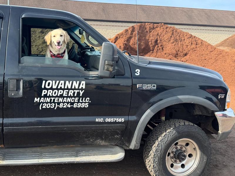 Crew truck on the job